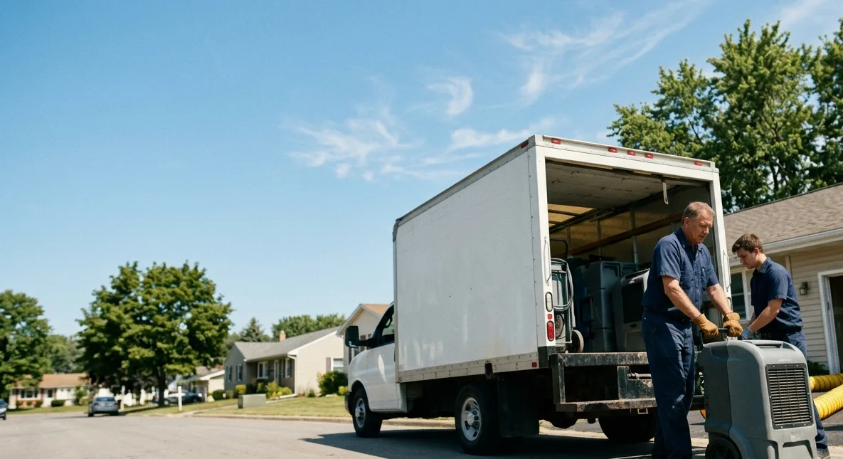 Water Damage Cleanup in Hamilton, IN near me